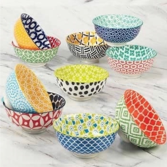 Certified International Other - Chelsea Bowl Set 10-Piece Stoneware Ceramic Certified International Corporation